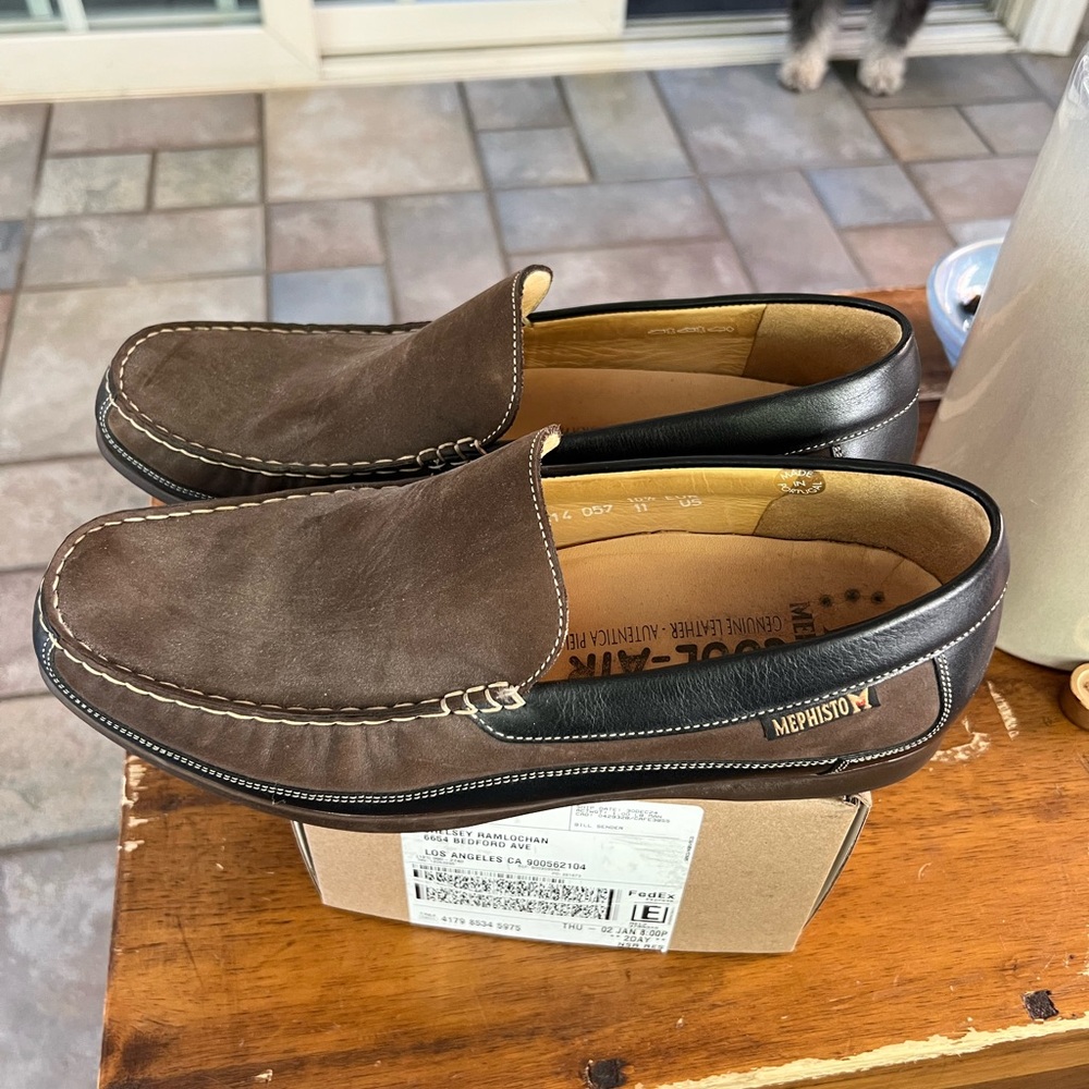 Mephisto men’s loafer slip on